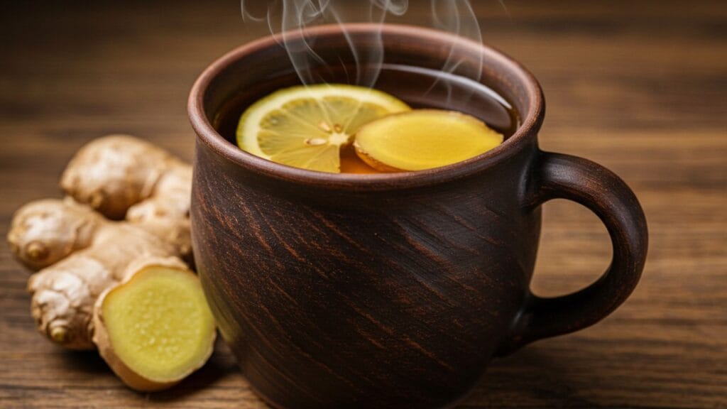 Ginger and Lemon Tea