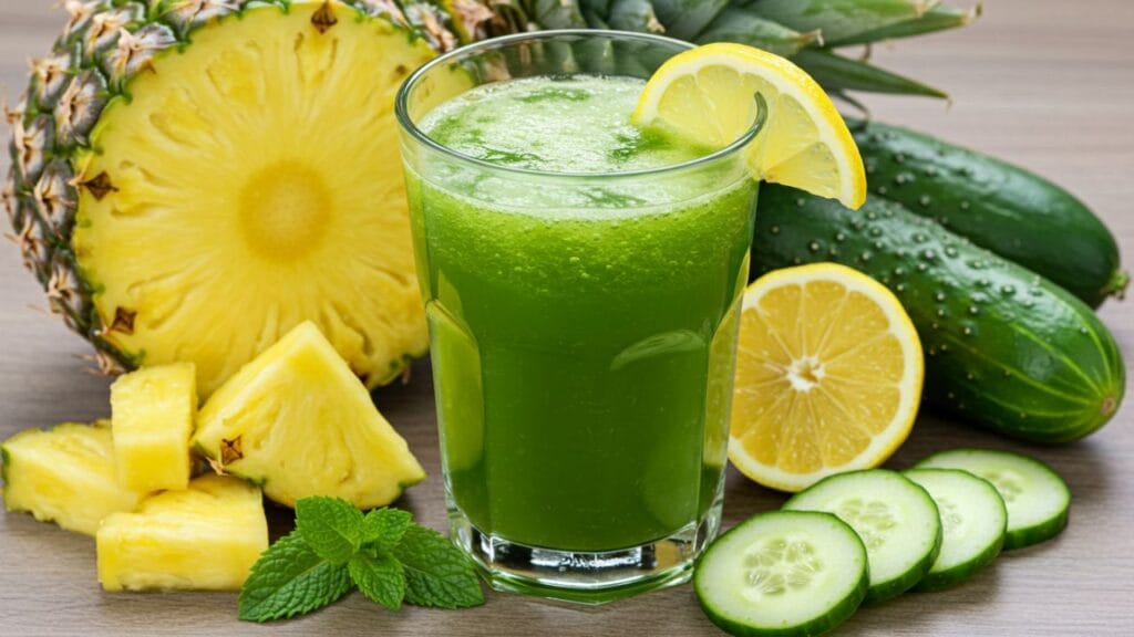 Pineapple and Cucumber Juice: Does It Really Detox Your Colon?