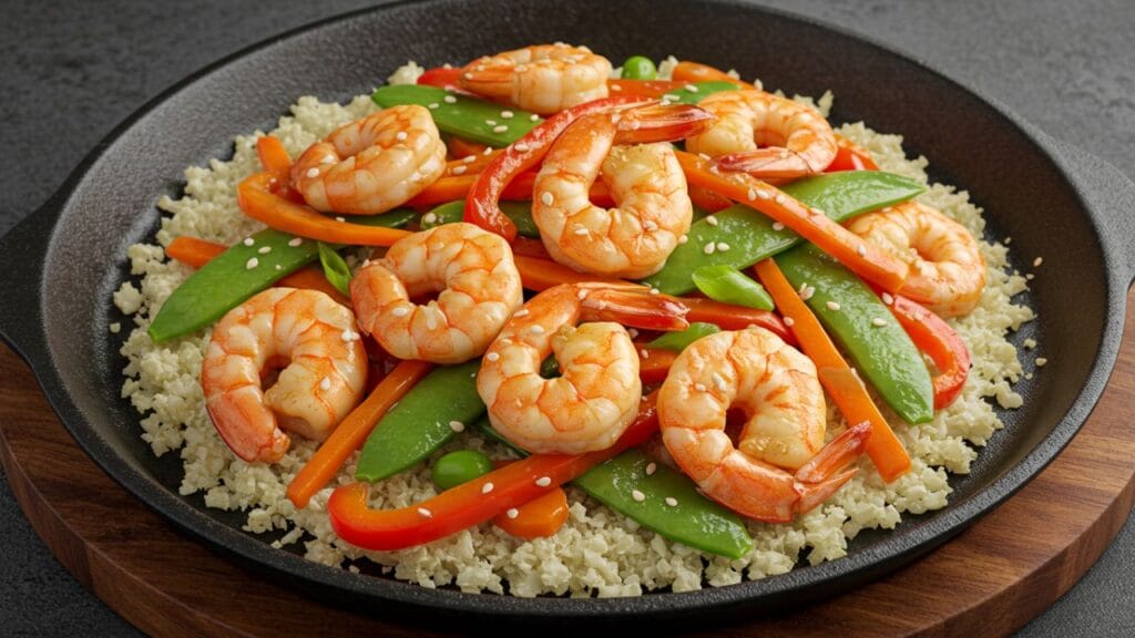 Stir-Fried Shrimp and Vegetables