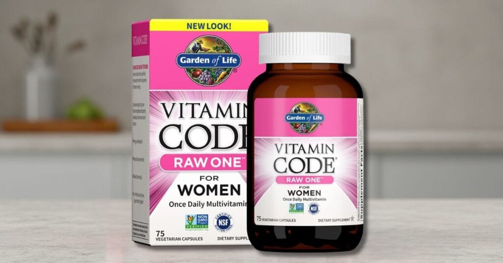 Garden of Life Vitamin Code Raw One for Women, Once Daily Women's Multivitamin