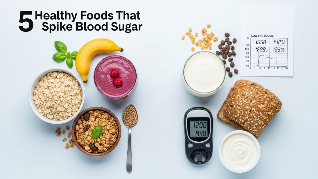 healthy foods that spike blood sugar