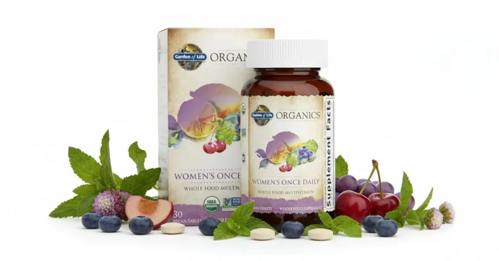Garden of Life Organics Multivitamin for Women - Women's Once Daily Multi