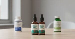 GlucoTonic compared with other blood sugar supplements, highlighting differences in ingredients, approach, and overall metabolic support.