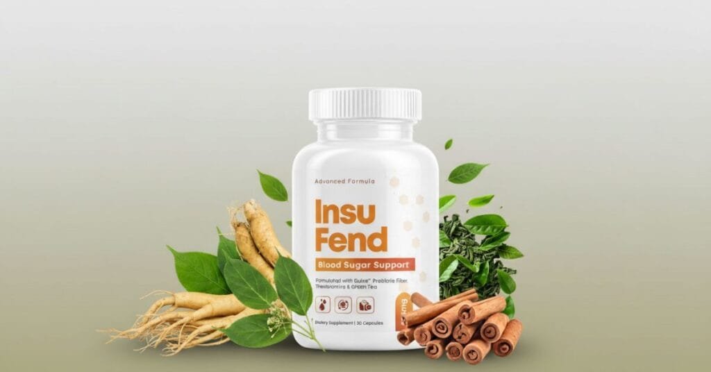 InsuFend blood sugar supplement bottle – 2026 review