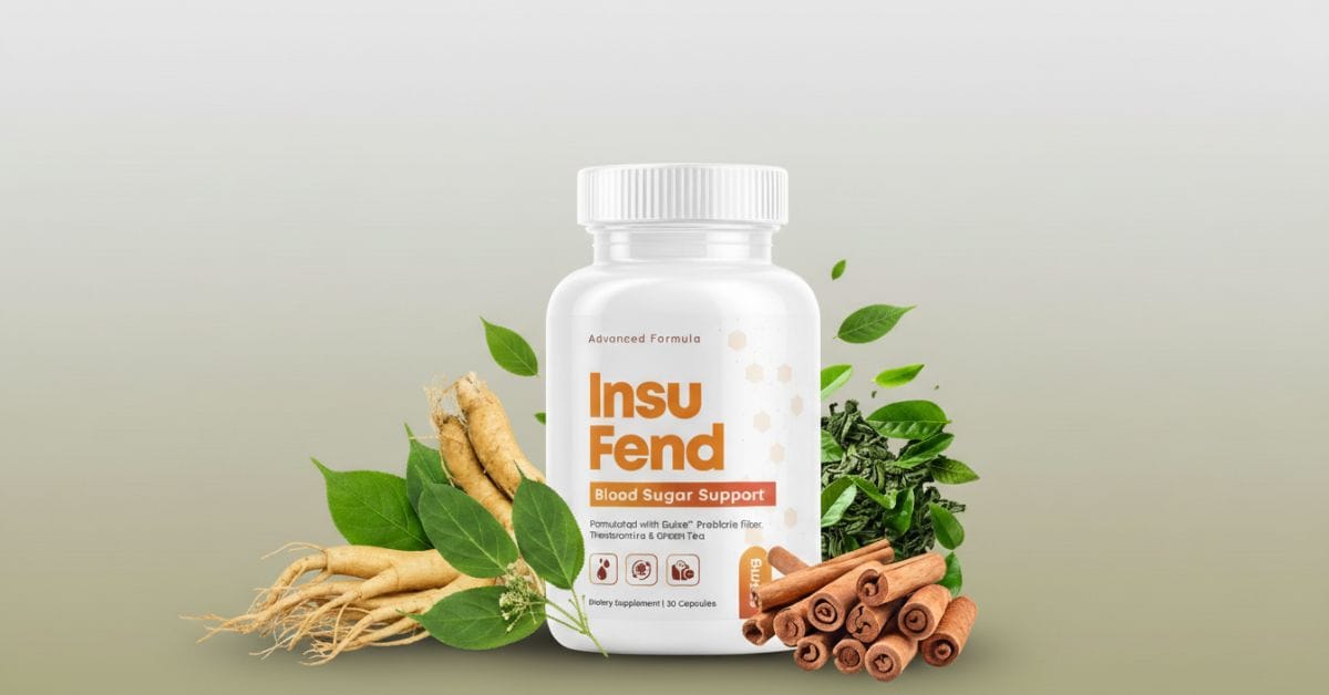 InsuFend blood sugar supplement bottle – 2026 review