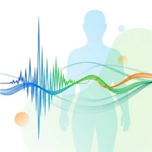 Abstract visual illustration representing blood sugar control, metabolic balance, and healthy internal regulation.