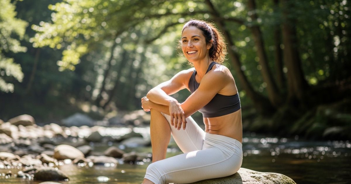 person maintaining weight loss with healthy lifestyle habits