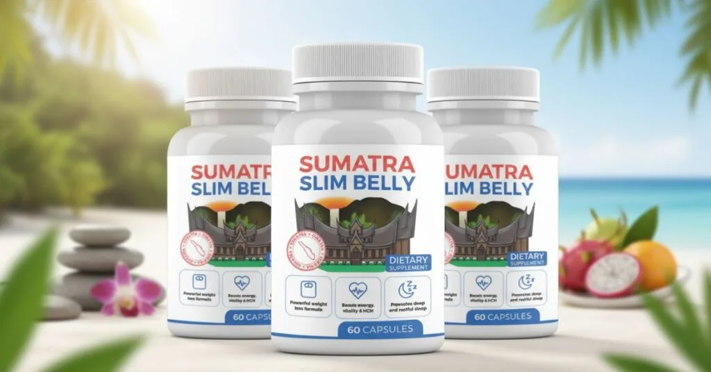 Three white supplement bottles arranged in a triangular formation on a clean white background, with the front bottle in focus and two slightly blurred bottles behind.